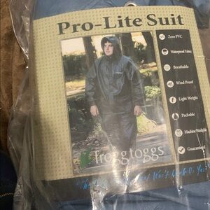 Frogg Toggs Pro-Lite lightweight unisex rain jacket & pants